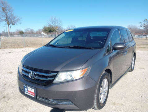 2015 Honda Odyssey for sale at LA PULGA DE AUTOS in Dallas TX