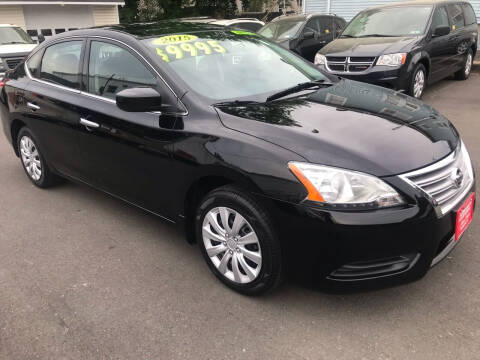 2015 Nissan Sentra for sale at Alexander Antkowiak Auto Sales Inc. in Hatboro PA