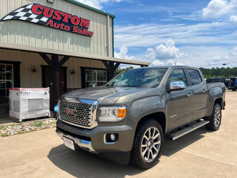 2018 GMC Canyon for sale at Custom Auto Sales - AUTOS in Longview TX