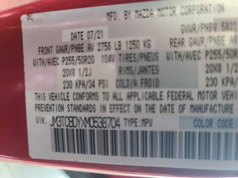 2021 Mazda CX-9 Grand Touring