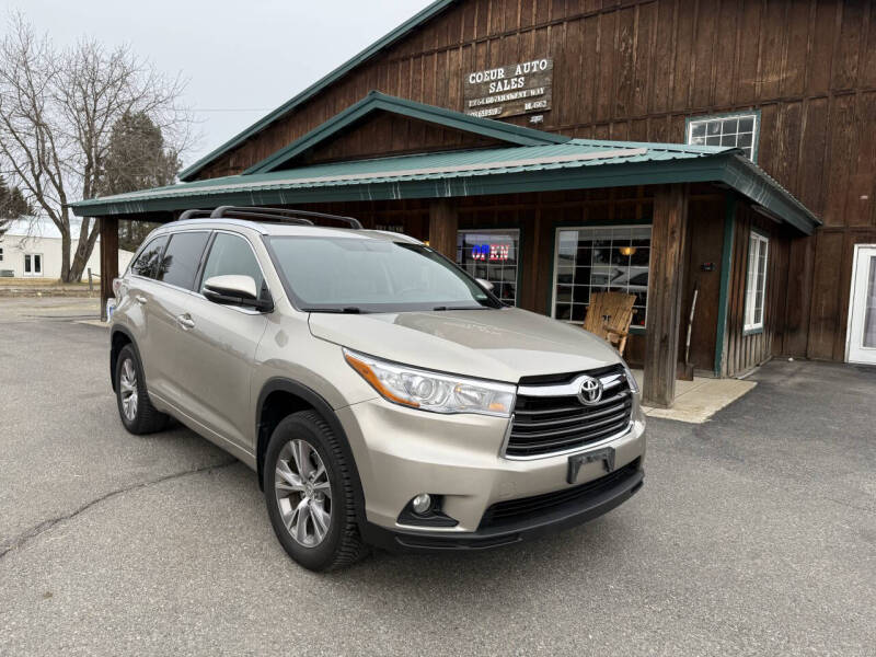 2015 Toyota Highlander for sale at Coeur Auto Sales in Hayden ID