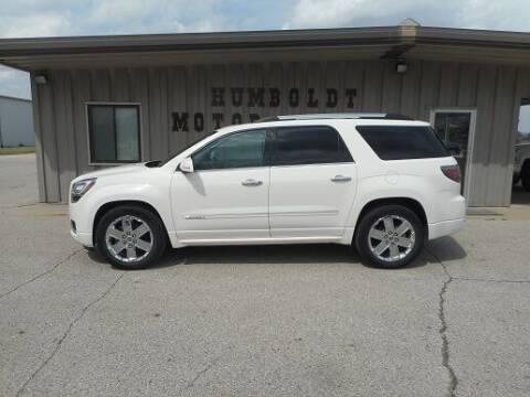 2013 GMC Acadia for sale at Humboldt Motor Sales in Humboldt IA