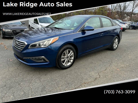 2017 Hyundai Sonata for sale at Lake Ridge Auto Sales in Woodbridge VA