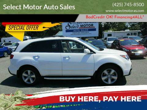 2012 Acura MDX for sale at Select Motor Auto Sales in Lynnwood WA