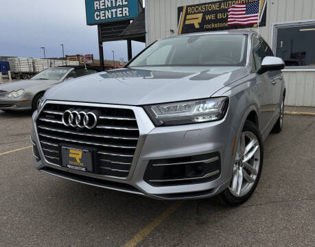 2017 Audi Q7 for sale at Rockstone Automotive Inc in Monticello MN