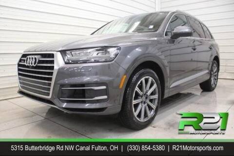 2018 Audi Q7 for sale at Route 21 Auto Sales in Canal Fulton OH
