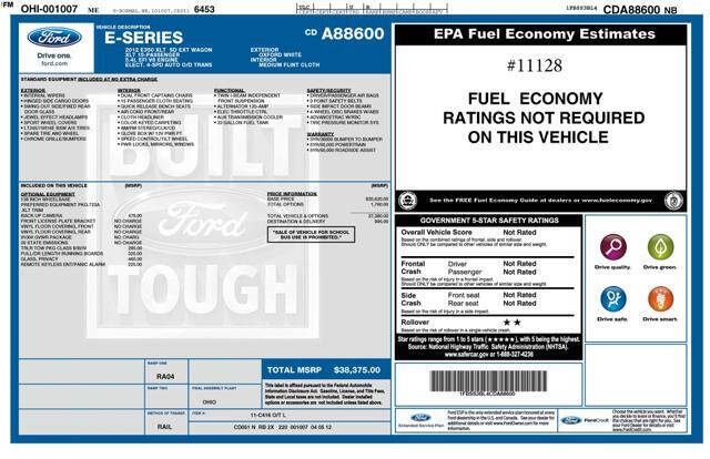 2012 Ford E-Series