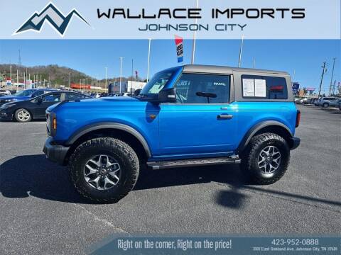 2023 Ford Bronco for sale at WALLACE IMPORTS OF JOHNSON CITY in Johnson City TN