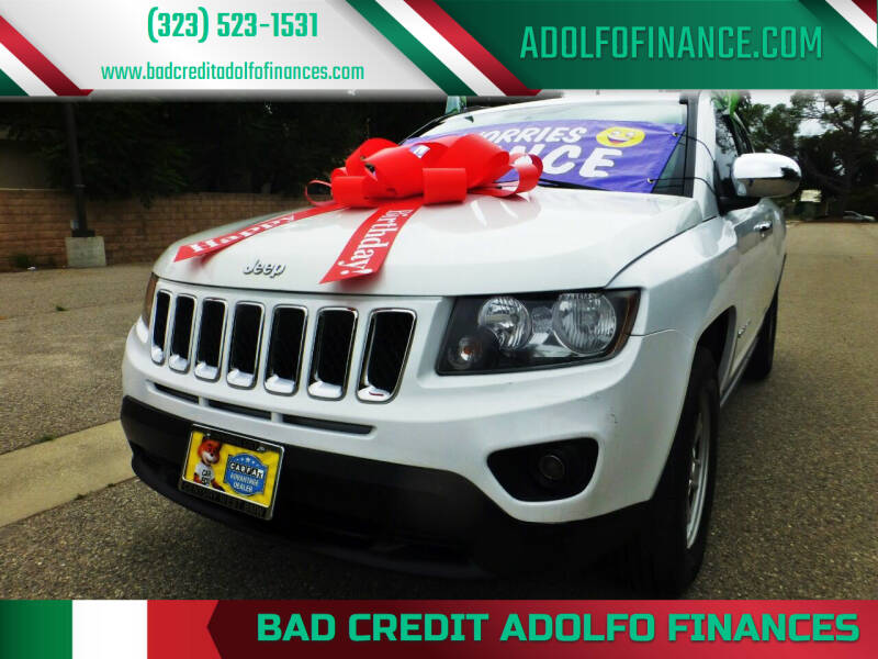 2016 Jeep Compass for sale at Bad Credit Adolfo Finances in Sun Valley CA