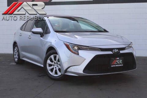 2022 Toyota Corolla for sale at Auto Republic Fullerton in Fullerton CA