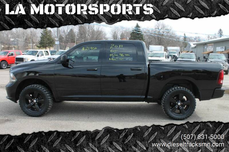 2014 RAM Ram Pickup 1500 for sale at L.A. MOTORSPORTS in Windom MN
