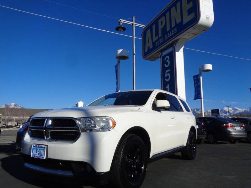 2012 Dodge Durango for sale at Alpine Auto Sales in Salt Lake City UT