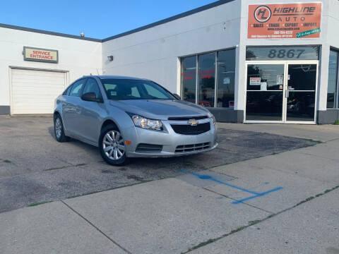 2011 Chevrolet Cruze for sale at HIGHLINE AUTO LLC in Kenosha WI