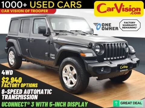 2020 Jeep Wrangler Unlimited for sale at Car Vision of Trooper in Norristown PA