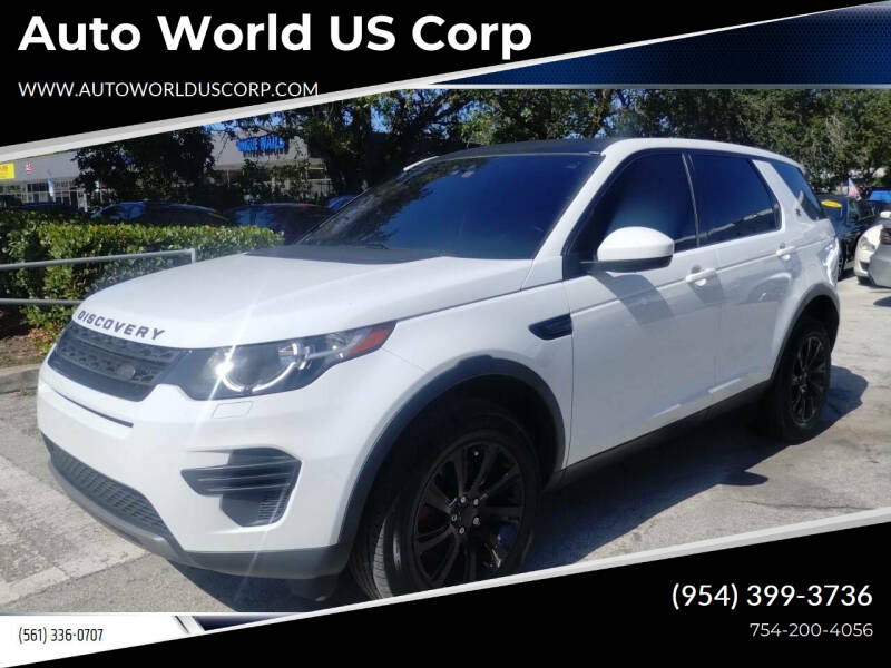 2019 Land Rover Discovery Sport SE's photo