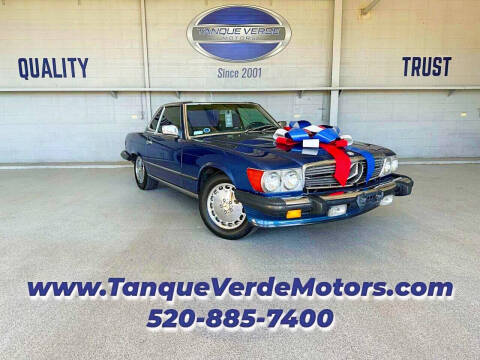 1986 Mercedes-Benz 560-Class for sale at TANQUE VERDE MOTORS in Tucson AZ