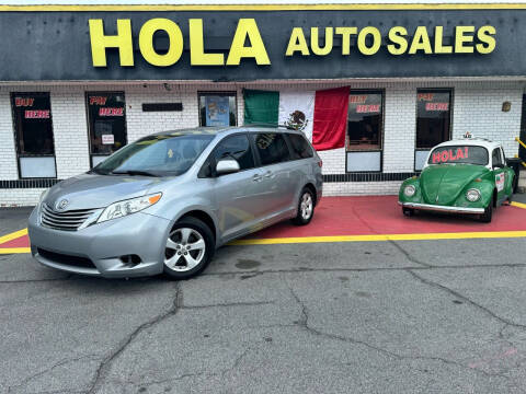 2017 Toyota Sienna for sale at HOLA AUTO SALES CHAMBLEE- BUY HERE PAY HERE - in Atlanta GA