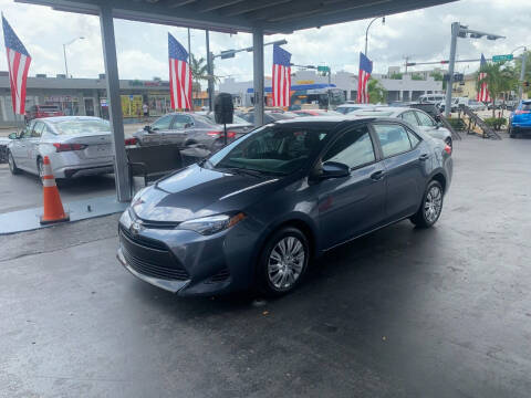 2019 Toyota Corolla for sale at American Auto Sales in Hialeah FL