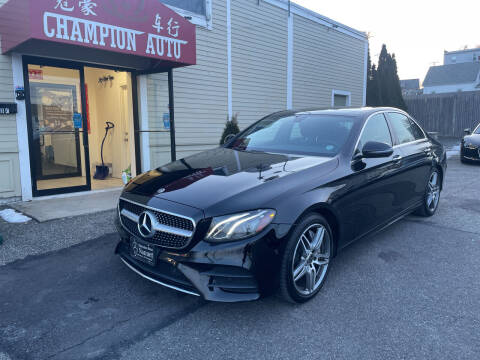 2018 Mercedes-Benz E-Class for sale at Champion Auto LLC in Quincy MA