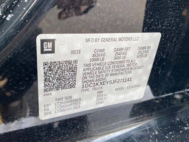 2018 Chevrolet Silverado 2500HD