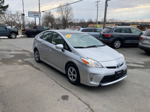 2014 Toyota Prius for sale at JERRY SIMON AUTO SALES in Cambridge NY