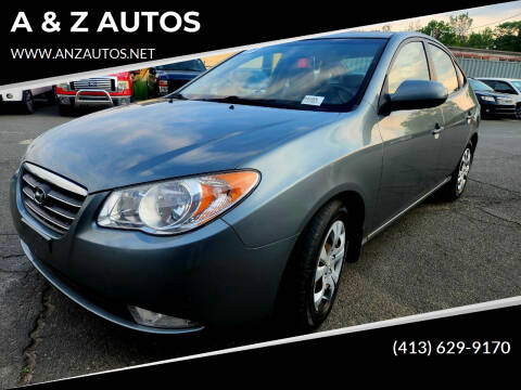 2009 Hyundai Elantra for sale at A & Z AUTOS in Westfield MA