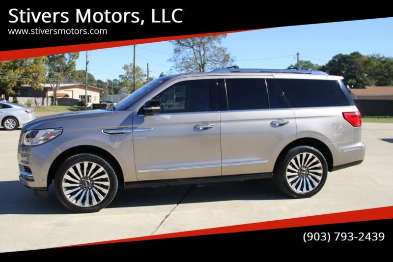 2019 Lincoln Navigator for sale at Stivers Motors, LLC in Nash TX