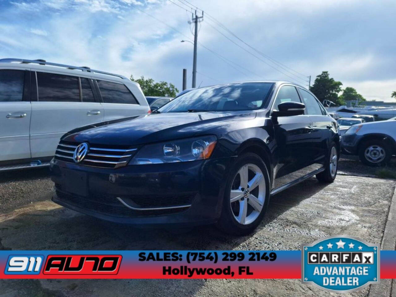 2012 Volkswagen Passat for sale at 911 Auto, LLC. in Hollywood, FL