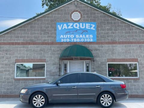 2009 Hyundai Sonata for sale at VAZQUEZ AUTO SALES in Bloomington IL