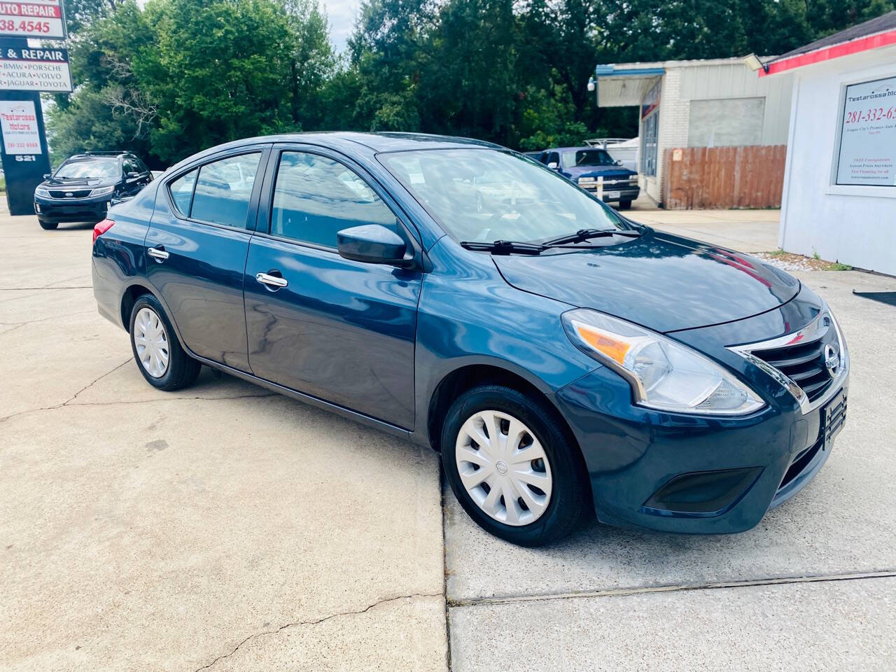 2017 Nissan Versa for sale at Testarossa Motors in League City, TX