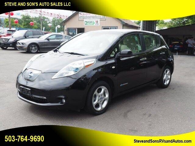 2011 Nissan LEAF for sale at steve and sons auto sales in Happy Valley OR