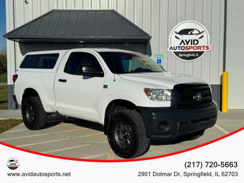 2010 Toyota Tundra for sale at AVID AUTOSPORTS in Springfield IL