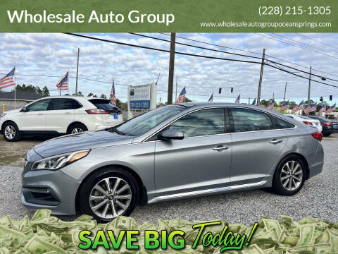 2016 Hyundai Sonata for sale at Wholesale Auto Group in Ocean Springs MS