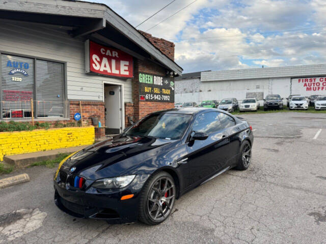 2008 BMW M3 for sale at Green Ride LLC in NASHVILLE, TN