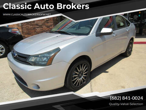 2010 Ford Focus for sale at Classic Auto Brokers in Haltom City TX