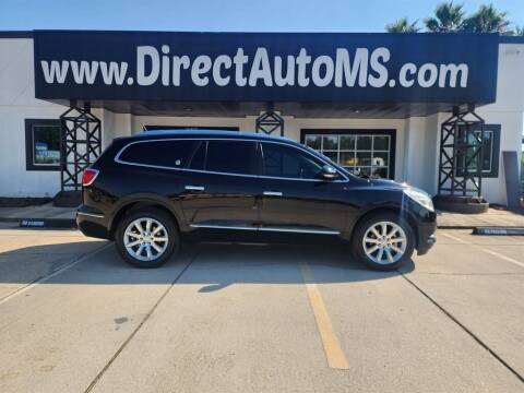 2017 Buick Enclave for sale at Direct Auto in Biloxi MS