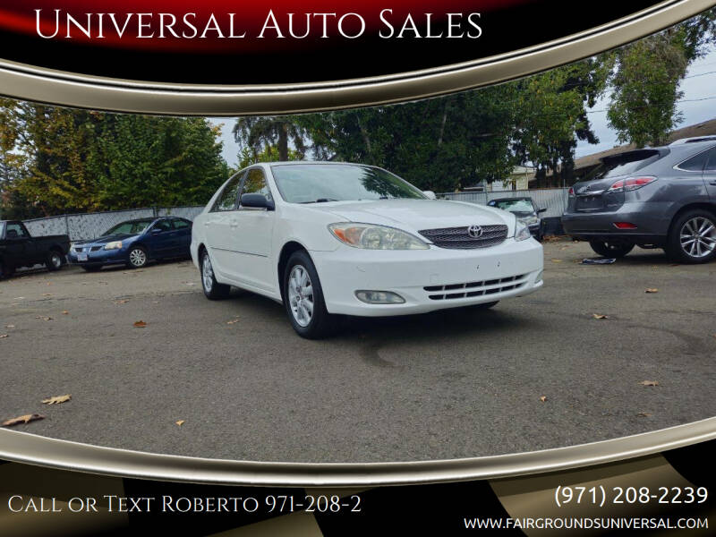 2003 Toyota Camry for sale at Universal Auto Sales in Salem OR