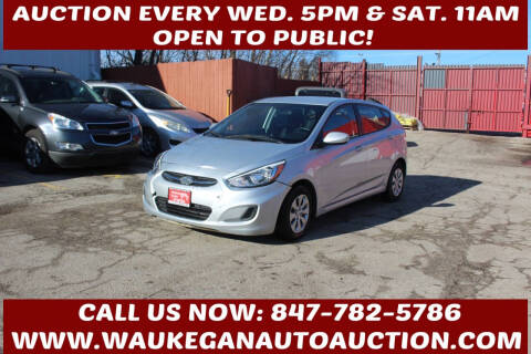 2016 Hyundai Accent for sale at Waukegan Auto Auction in Waukegan IL