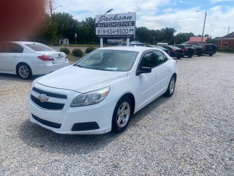 2013 Chevrolet Malibu for sale at Jackson Automotive in Smithfield NC