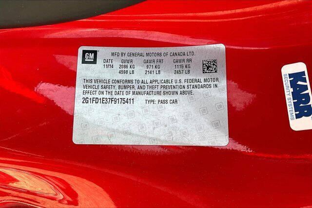 2015 Chevrolet Camaro LT