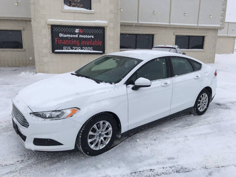 2015 Ford Fusion for sale at Diamond Motors in Pecatonica IL