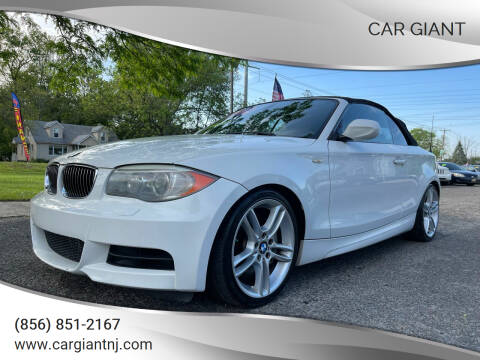 2012 BMW 1 Series for sale at Car Giant in Pennsville NJ