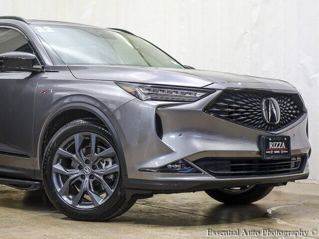 Used 2022 Acura MDX A-Spec Package with VIN 5J8YE1H03NL034813 for sale in Tinley Park, IL