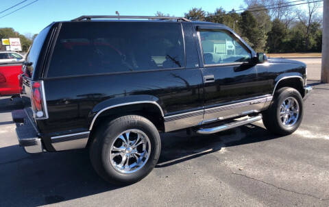1995 Chevrolet Tahoe for sale at Mac's Auto Sales in Camden SC