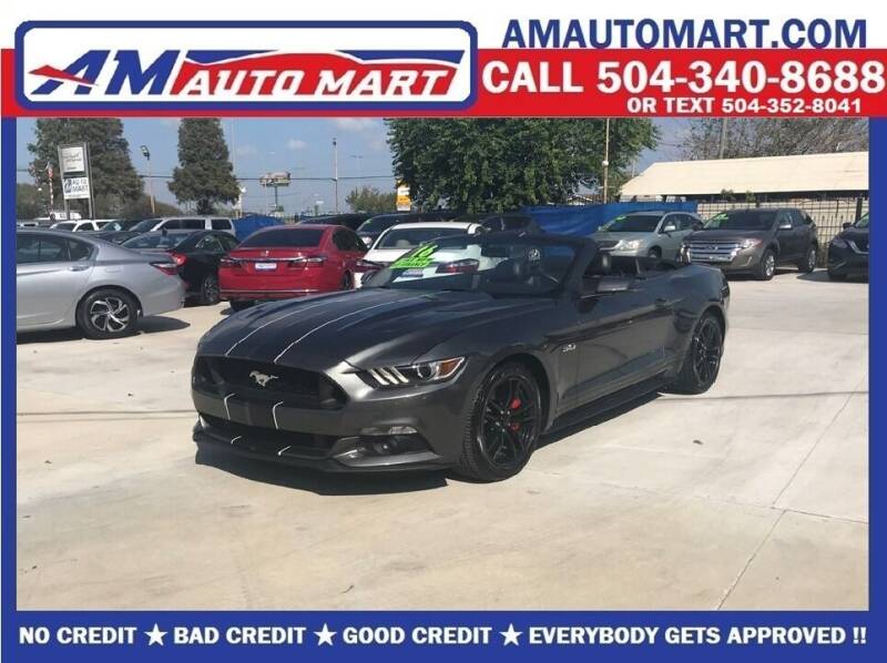 2016 Ford Mustang for sale at AM Auto Mart Marrero LLC in Marrero LA