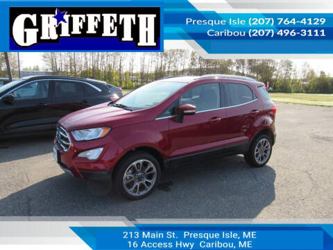 2019 Ford EcoSport for sale at Griffeth Mitsubishi - Pre-owned in Caribou ME
