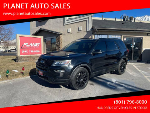 2018 Ford Explorer for sale at PLANET AUTO SALES in Lindon UT