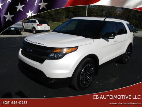 2015 Ford Explorer for sale at CB Automotive LLC in Corbin KY