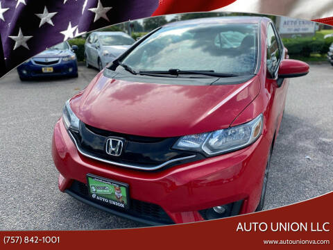 2015 Honda Fit for sale at Auto Union LLC in Virginia Beach VA