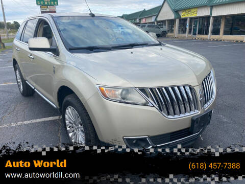 2011 Lincoln MKX for sale at Auto World in Carbondale IL